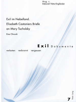 cover image of Exil im Nebelland.- Elisabeth Castoniers Briefe an Mary Tucholsky